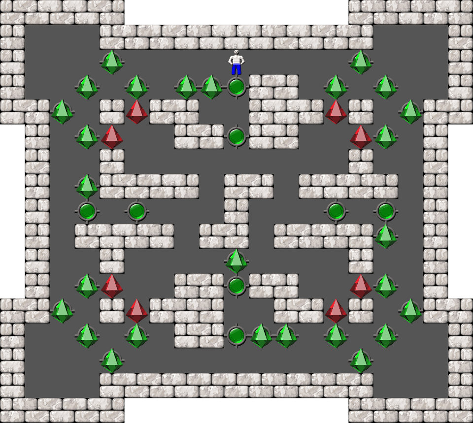 Sokoban Svens Collection level 1381